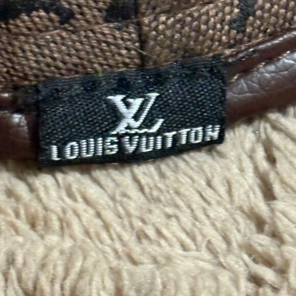 NWT New Louis Vuitton LV Monogram Bucket Hat Brown/Black Designer Logo O/S - Picture 6 of 13